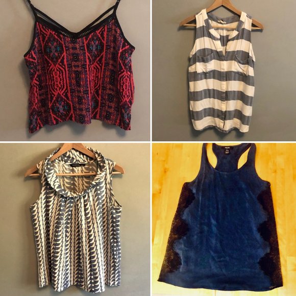 Tank Top Bundle!!! Four for the price of 1! - Picture 1 of 8